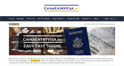 Desktop Screenshot of chinaentryvisa.net